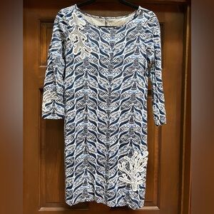 Lilly Pulitzer Blue Coral Dress